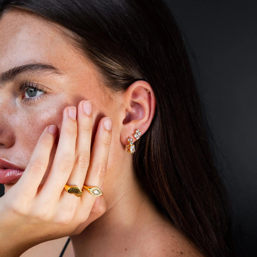 Evil Eye Crystal Ring