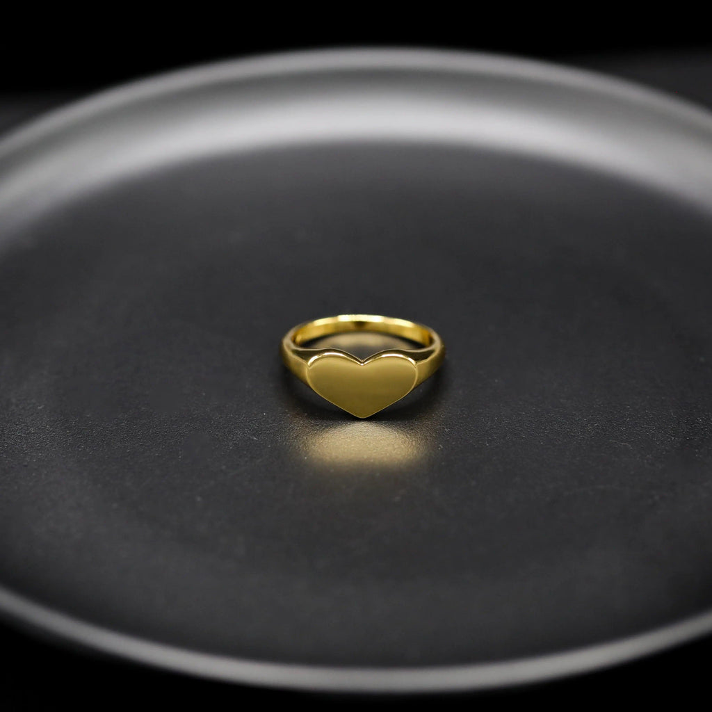 Golden Heart Ring