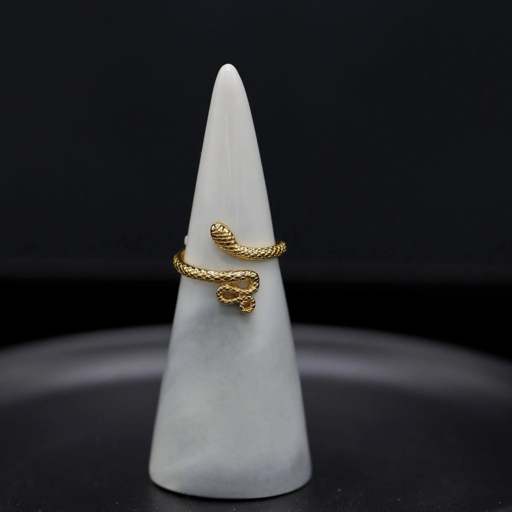 Golden Serpent Ring